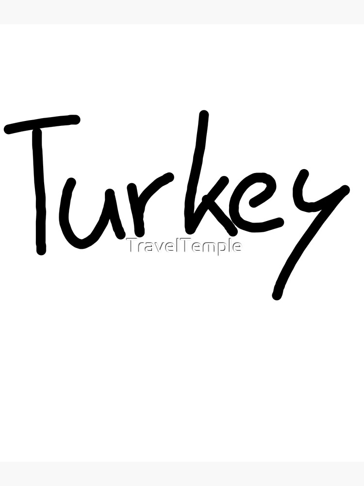 Disover Turkey Premium Matte Vertical Poster