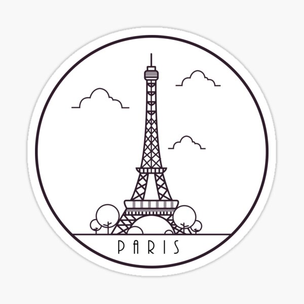 Paris Sticker
