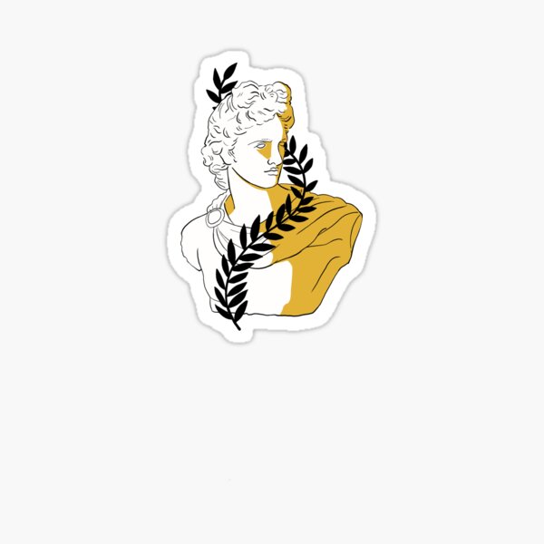 10/50pcs Cool Ancient Greek Mythology Character Stickers Aesthetic