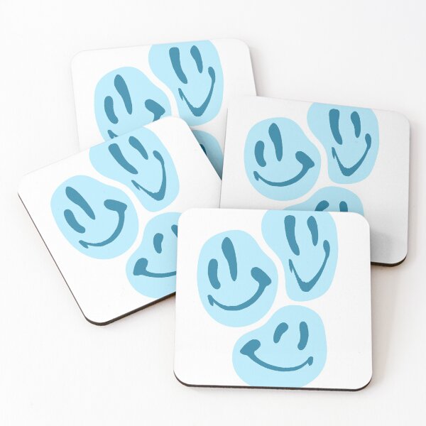 Item preview, BLUE SMILES  designed and sold by stickers by olivia!.