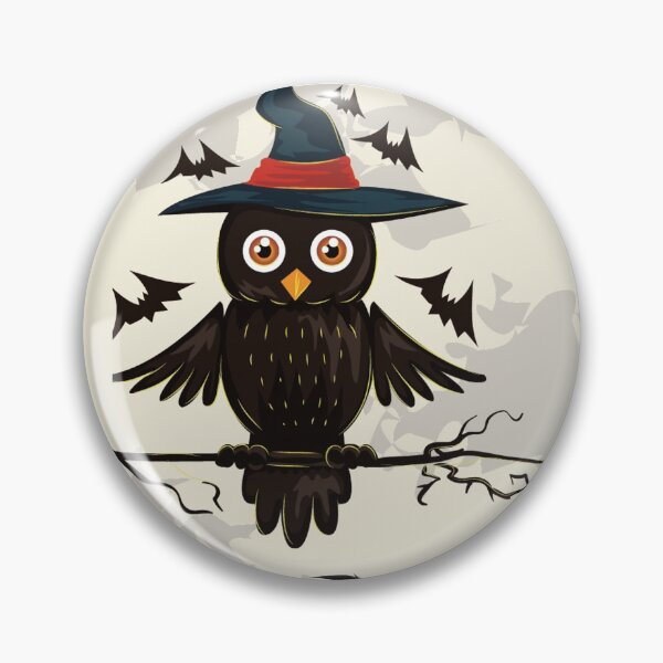 Item preview, owl witch halloween designed and sold by IMAGENACTION.