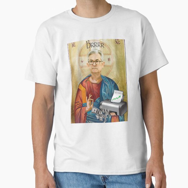 Item preview, Jerome Powell Jesus | JPow Jesus | Printer goes Brrr designed and sold by designdot.