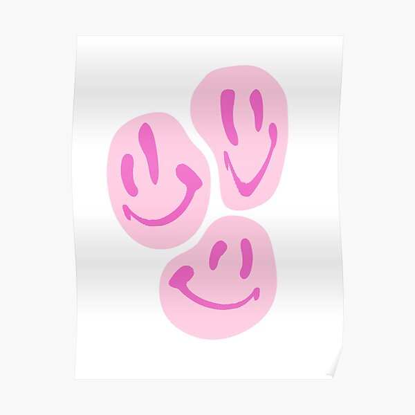 PINK SMILES Poster