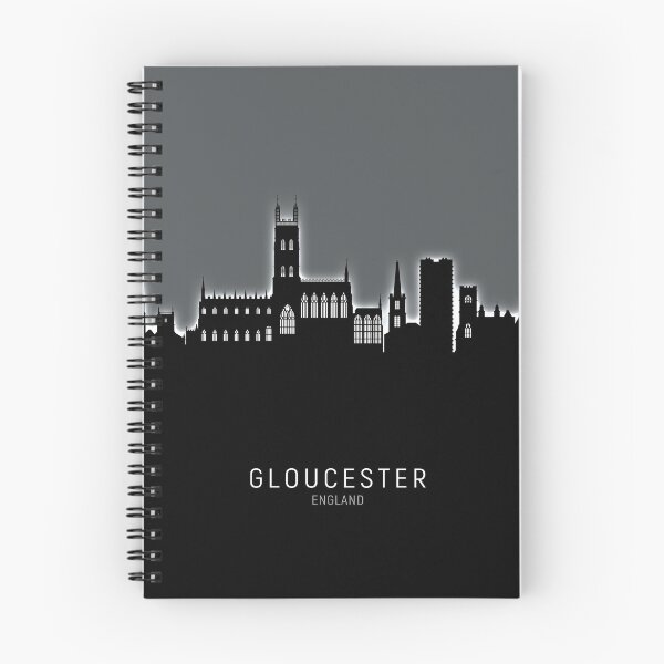 Artikelvorschau, Gloucester England Skyline entworfen und verkauft von ArtPrints.