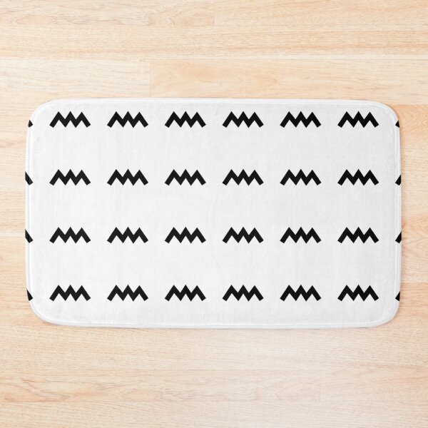 Item preview, Zig Zag smile black shape  designed and sold by Beyond Words.