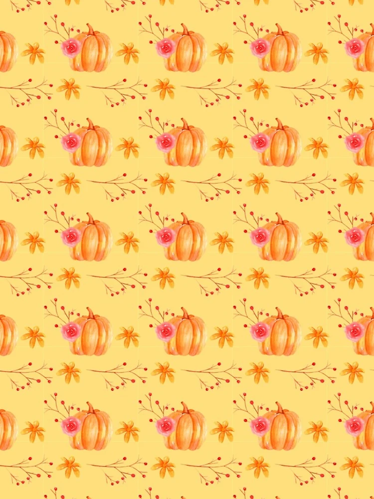 Thumbnail 5 of 5, iPhone Case, Fall Pumpkin Pattern designed and sold by MyTribePatterns.