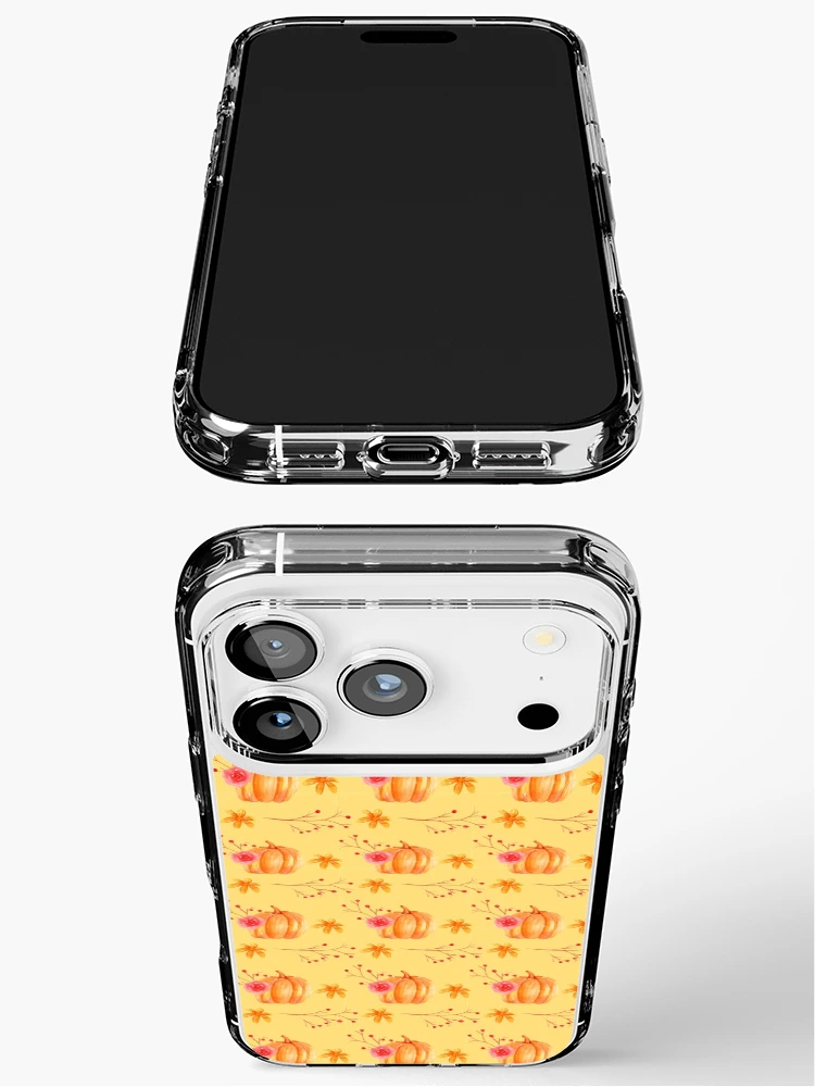 Thumbnail 3 of 5, iPhone Case, Fall Pumpkin Pattern designed and sold by MyTribePatterns.