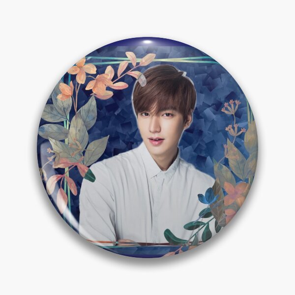 Item preview, [Lee Min Ho + Blue Flowers] designed and sold by humanlydesigned.