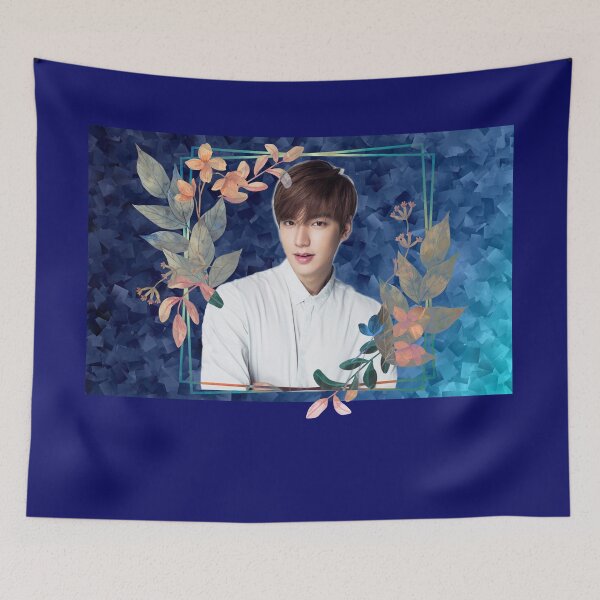 Item preview, [Lee Min Ho + Blue Flowers] designed and sold by humanlydesigned.