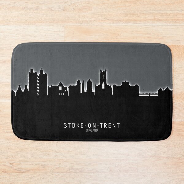 Item preview, Stoke-on-Trent England Skyline designed and sold by ArtPrints.