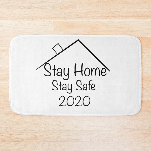 Item preview, Stay Home, Stay Safe designed and sold by MammaPanda.