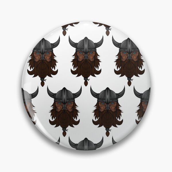 Item preview, Viking Head Patterns designed and sold by papererwin.