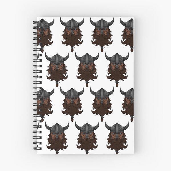 Item preview, Viking Head Patterns designed and sold by papererwin.