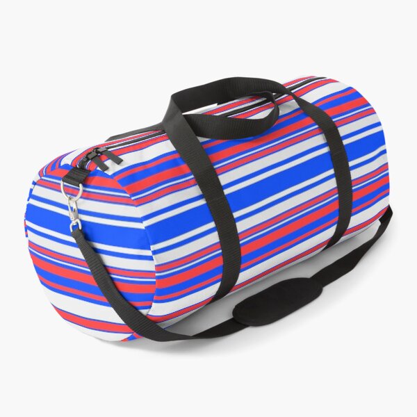 Item preview, Red White & Blue Horizontal Balanced Stripes designed and sold by weirdAffect.