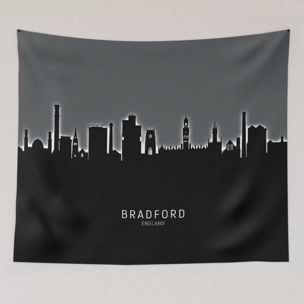 Item preview, Bradford England Skyline designed and sold by ArtPrints.
