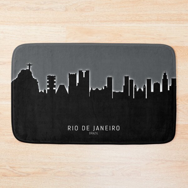 Item preview, Rio de Janeiro Brazil Skyline designed and sold by ArtPrints.