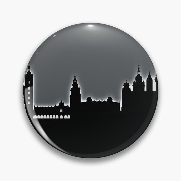 Item preview, Krakow Poland Skyline designed and sold by ArtPrints.