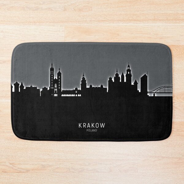 Item preview, Krakow Poland Skyline designed and sold by ArtPrints.