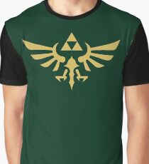 The Legend of Zelda Royal Crest (gold) Graphic T-Shirt