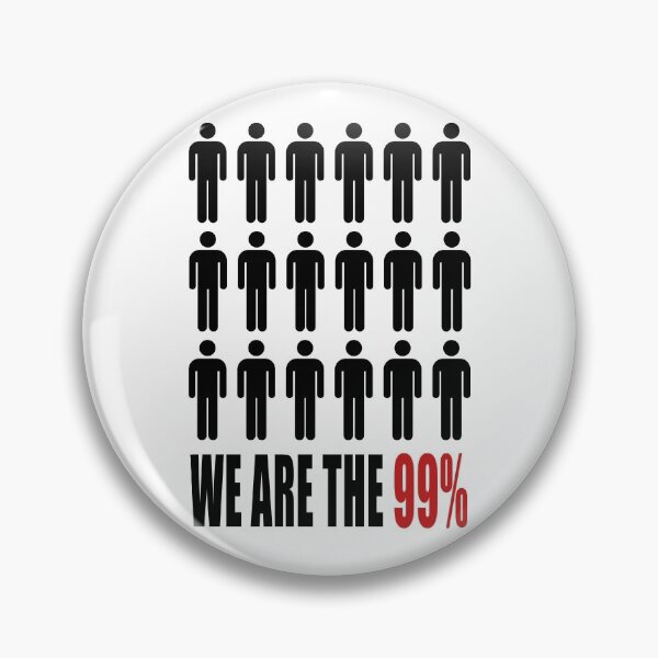 Item preview, We are the 99% - protest designed and sold by ArtOfRebellion.