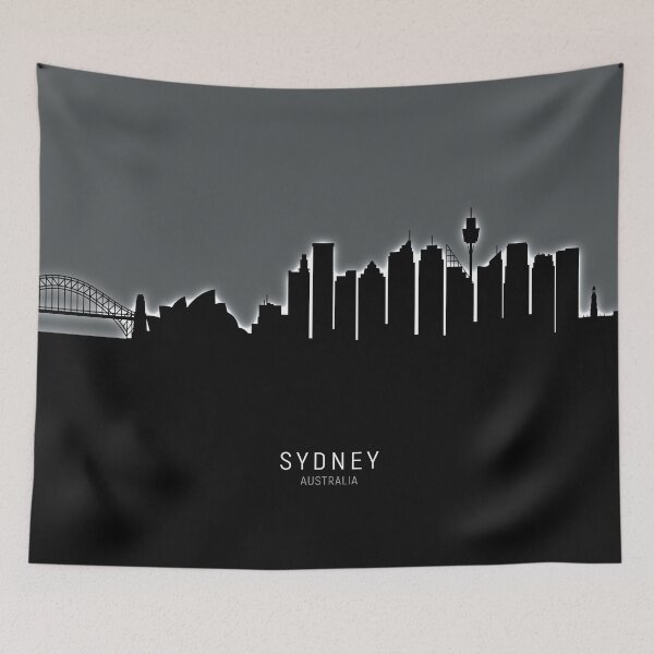 Item preview, Sydney Australia Skyline designed and sold by ArtPrints.