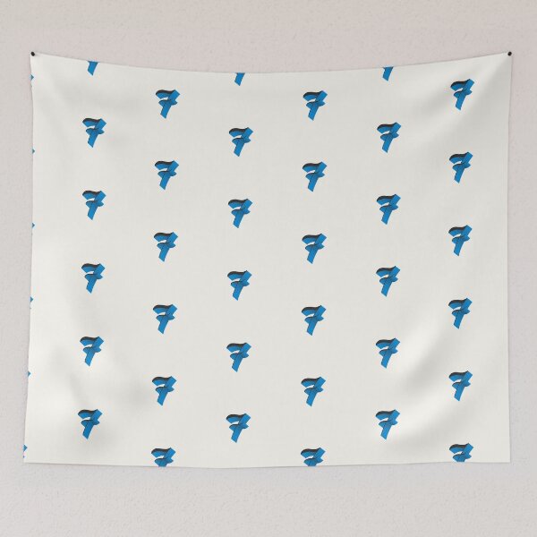 Item preview, Blue Number 7 designed and sold by hughvdl.