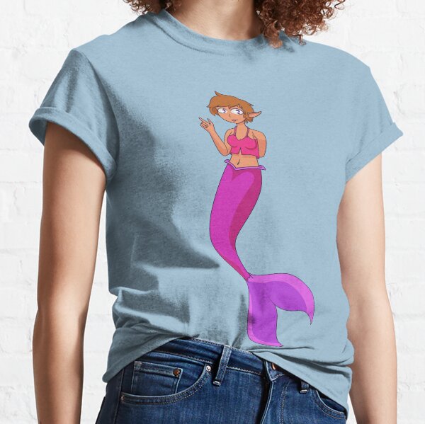 Peace Mermaid Classic T-Shirt