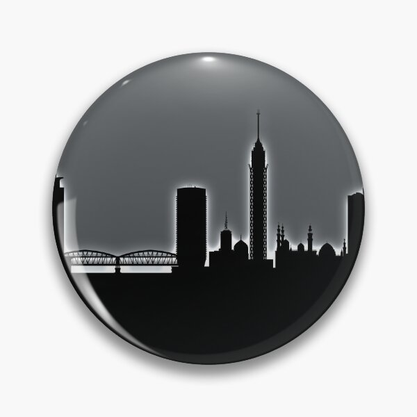 Item preview, Cairo Egypt Skyline designed and sold by ArtPrints.
