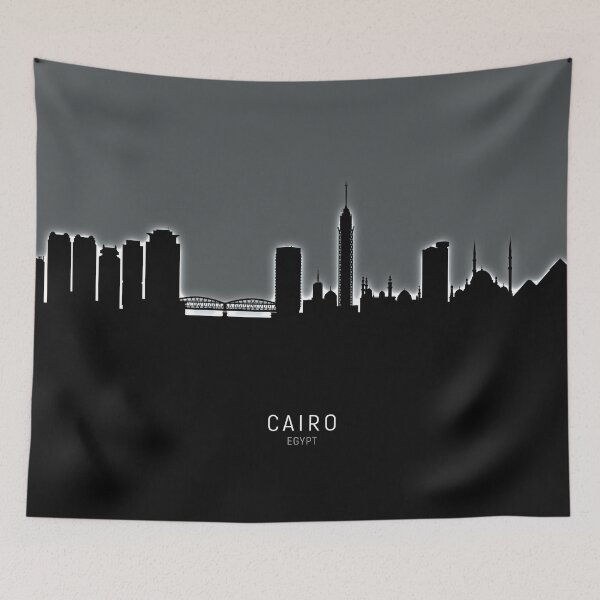 Item preview, Cairo Egypt Skyline designed and sold by ArtPrints.