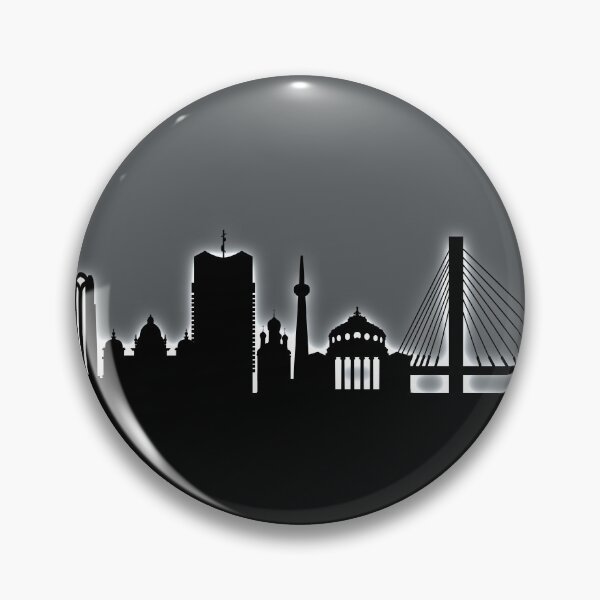 Item preview, Bucharest Romania Skyline designed and sold by ArtPrints.