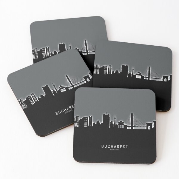 Item preview, Bucharest Romania Skyline designed and sold by ArtPrints.