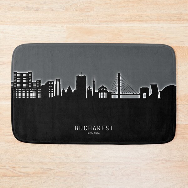 Item preview, Bucharest Romania Skyline designed and sold by ArtPrints.
