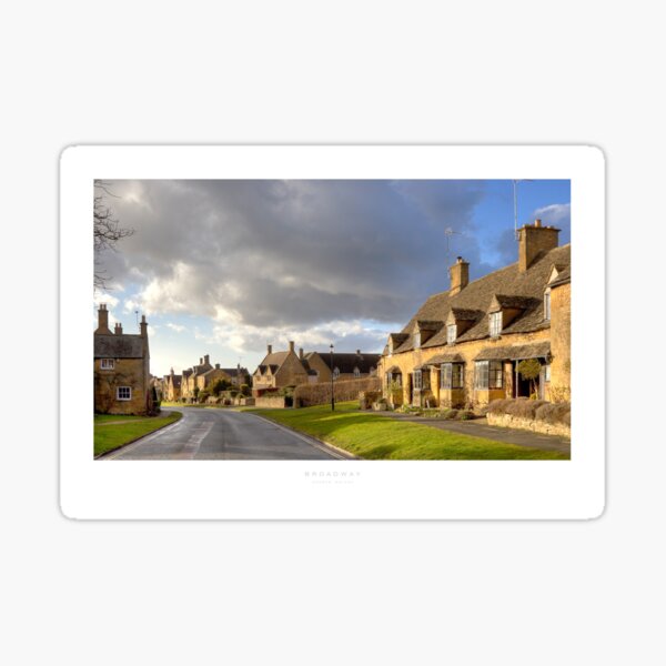 Broadway, Worcestershire Sticker