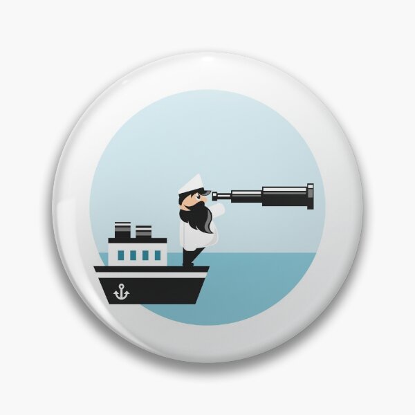 Item preview, Sea captain with spyglass  designed and sold by SooperYela.