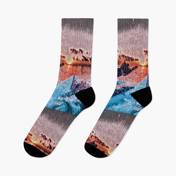 Item preview, Sunset while surfing designed and sold by MarcoSc11.