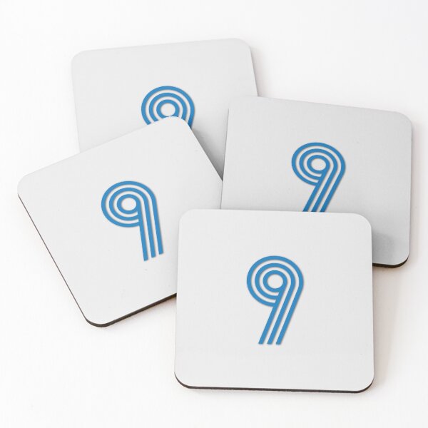 Item preview, Blue Number 9 designed and sold by hughvdl.
