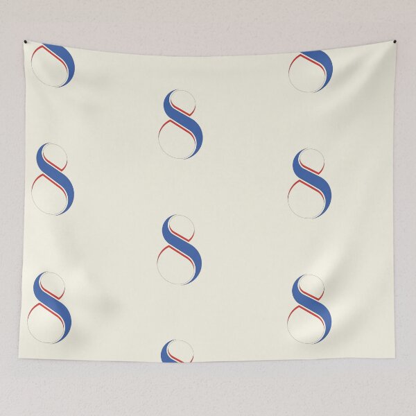 Item preview, Blue and Red Number 8 designed and sold by hughvdl.