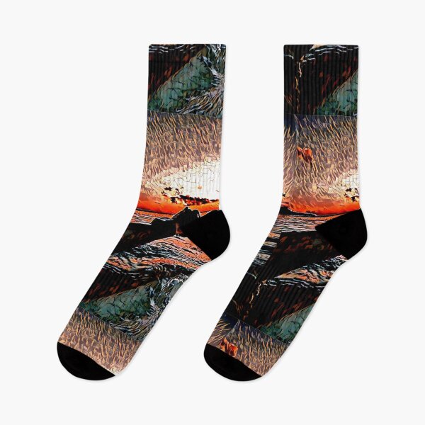 Item preview, Sunset while surfing designed and sold by MarcoSc11.