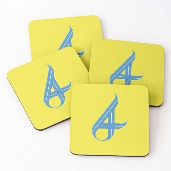 Item preview, Blue and Yellow Number 4 designed and sold by hughvdl.