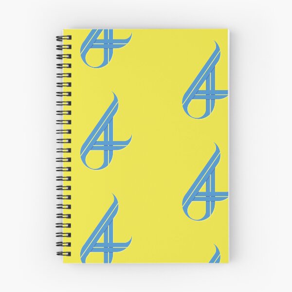 Item preview, Blue and Yellow Number 4 designed and sold by hughvdl.