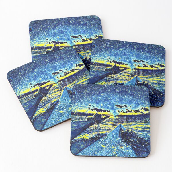 Item preview, Sunset while surfing designed and sold by MarcoSc11.