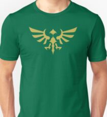 Hylian Crest (gold) Unisex T-Shirt