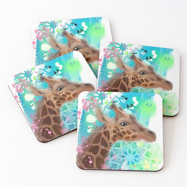 Item preview, Mandala giraffe designed and sold by Fynnillustrates.