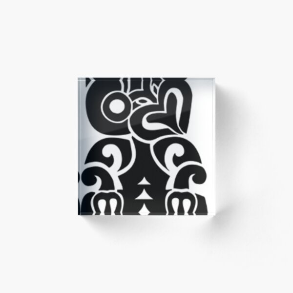 NZ Tiki Acrylic Block