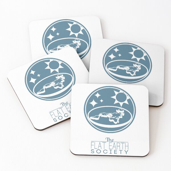 Item preview, The Flat Earth Society designed and sold by VectorDesigner.