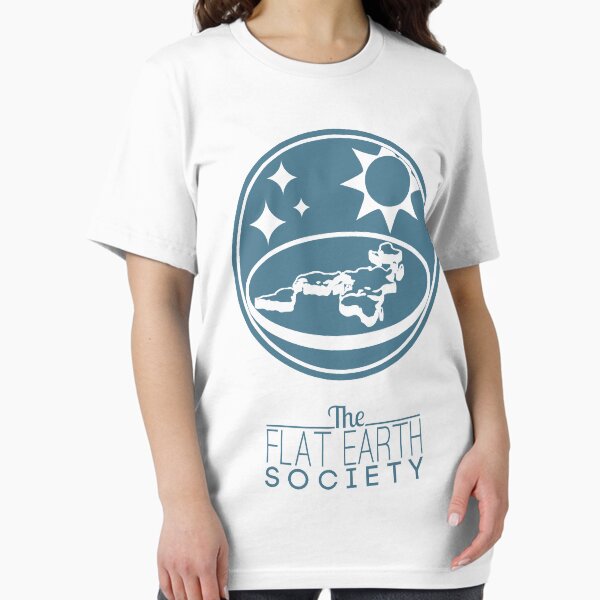 Item preview, The Flat Earth Society designed and sold by VectorDesigner.