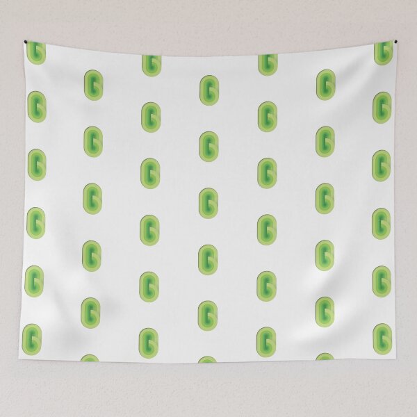 Item preview, Green 3D Number 6 designed and sold by hughvdl.