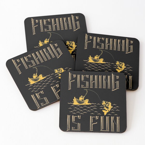 Item preview, Fishing Is Fun designed and sold by GoodVibeDesign.