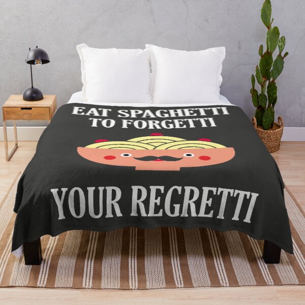 Item preview, eat spaghetti to forgetti you regretti designed and sold by naiverider.