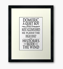 trueborn son Framed Print